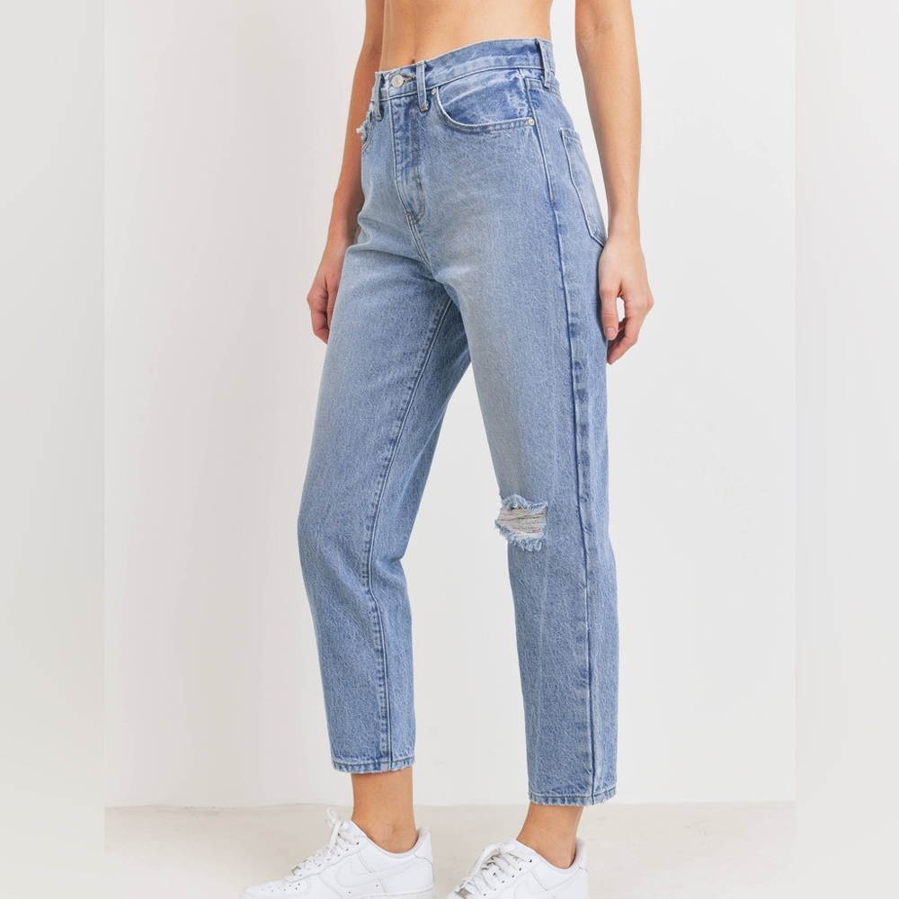 Non Stretch Mom Jean